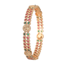 Osha 22k Gold Plated Bangle