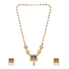 Pichwai 22k Gold Plated Necklace Set