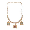 Pichwai  22k Gold Plated Necklace Set