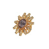 Pichwai Ekaja 22k Gold Plated Ring