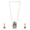 Pichwai CANVAS 22k Gold Plated Necklace Set