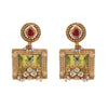 Pichwai Damyanti 22k Gold Plated Earring