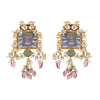 Pichwai Darika 22k Gold Plated Earring