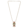 Pichwai Chand 22k Gold Plated Necklace