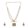 Pichwai Mekhala 22k Gold Plated Necklace