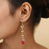 Lanya Nazuk Kundan Earring