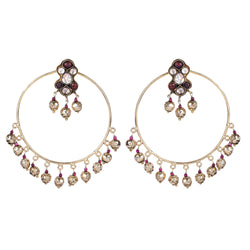 22k Gold Plated Sankranti Gitali Earring