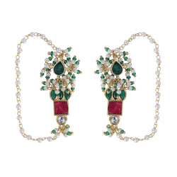 22k Gold Plated Kavya Tishya Kaan Chain