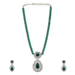 22k Gold Plated Sankranti Moksha Pendant Set