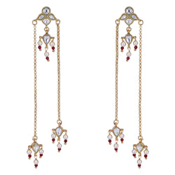 22k Gold Plated Kaani Elanya Earring