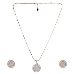 22k Gold Plated Ridhi Manimala Pendant Set