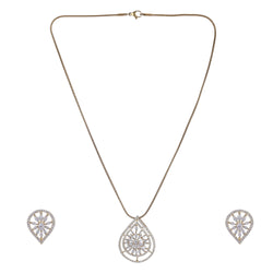 22k Gold Plated Ridhi Nishkar Pendant Set