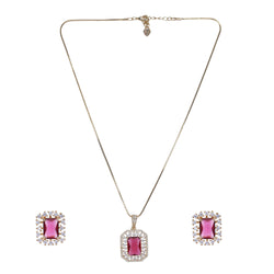 22k Gold Plated Ridhi Lalita Pendant Set