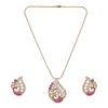 22k Gold Plated Ridhi Gola Pendant Set