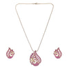 22k Gold Plated Ridhi Hemangi Pendant Set