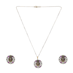 22k Gold Plated Kanaka Manira Necklace Set