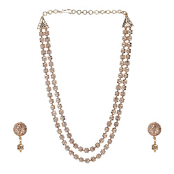 22k Gold Plated Kanaka Ritika Necklace Set