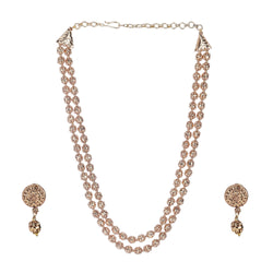 22k Gold Plated Kanaka Vritika Necklace Set