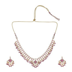 22k Gold Plated Kanaka Lavina Necklace Set