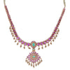 22k Gold Plated Kanaka Ravina Necklace Set