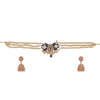 GULUBAND Zhanvi kundan choker set
