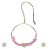 GULUBAND Zita choker POLKI set