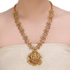 KONARK CLASSIC TEMPLE  FLOWER NECKLSCE SET