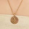 KONARK CLASSIC TEMPLE ROUND PENDANT SET