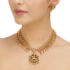 KONARK CLASSIC LAKSHMI  TEMPLE NECKLACE SET