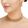KONARK  CLASSIC TEMPLE LAKSHMI NECKLACE SET