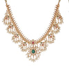 22k Gold Plated Kanaka Anvaya Necklace Set