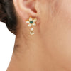 SANKRANTI KUNDAN PENDANT PEACOCK SET