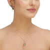 SANKRANTI PEACOCK KUNDAN PENDANT SET