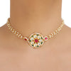 SANKRANTI KUNDAN FLOWER CHOKER  SET