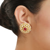 SANKRANTI KUNDAN PEACOCK PENDANT SET