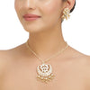 SANKRANTI KUNDAN CHAND  PENDANT  SET