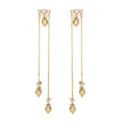 22k Gold Plated Kaani Kanira Earring