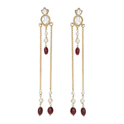 22k Gold Plated Kaani Ruhani Earring