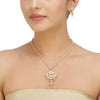 SANKRANTI KUNDAN PEACOCK PENDANT SET