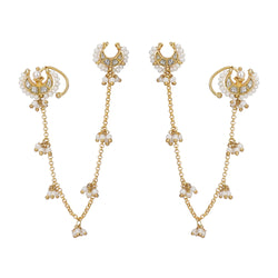 22k Gold Plated Kaani Mrinala Earring