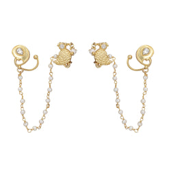 22k Gold Plated Kaani Nayira Earring