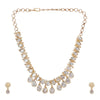 Gemstone Darsha 22k Gold Plated Necklace Set