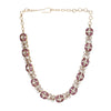 Gemstone Dhruvi 22k Gold Plated Necklace Set