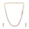 Gemstone Jayashree 22k Gold Plated Necklace Set