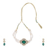 Gemstone Darshita 22k Gold Plated Choker Set