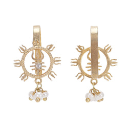 22k Gold Plated Tarika Chakra Earcuff