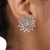 Ruhani Silver Earring Studs