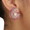 Ruhani Pink Earring Studs