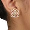 Ruhani Square Earring Studs