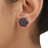 Ruhani Blue Earring Studs